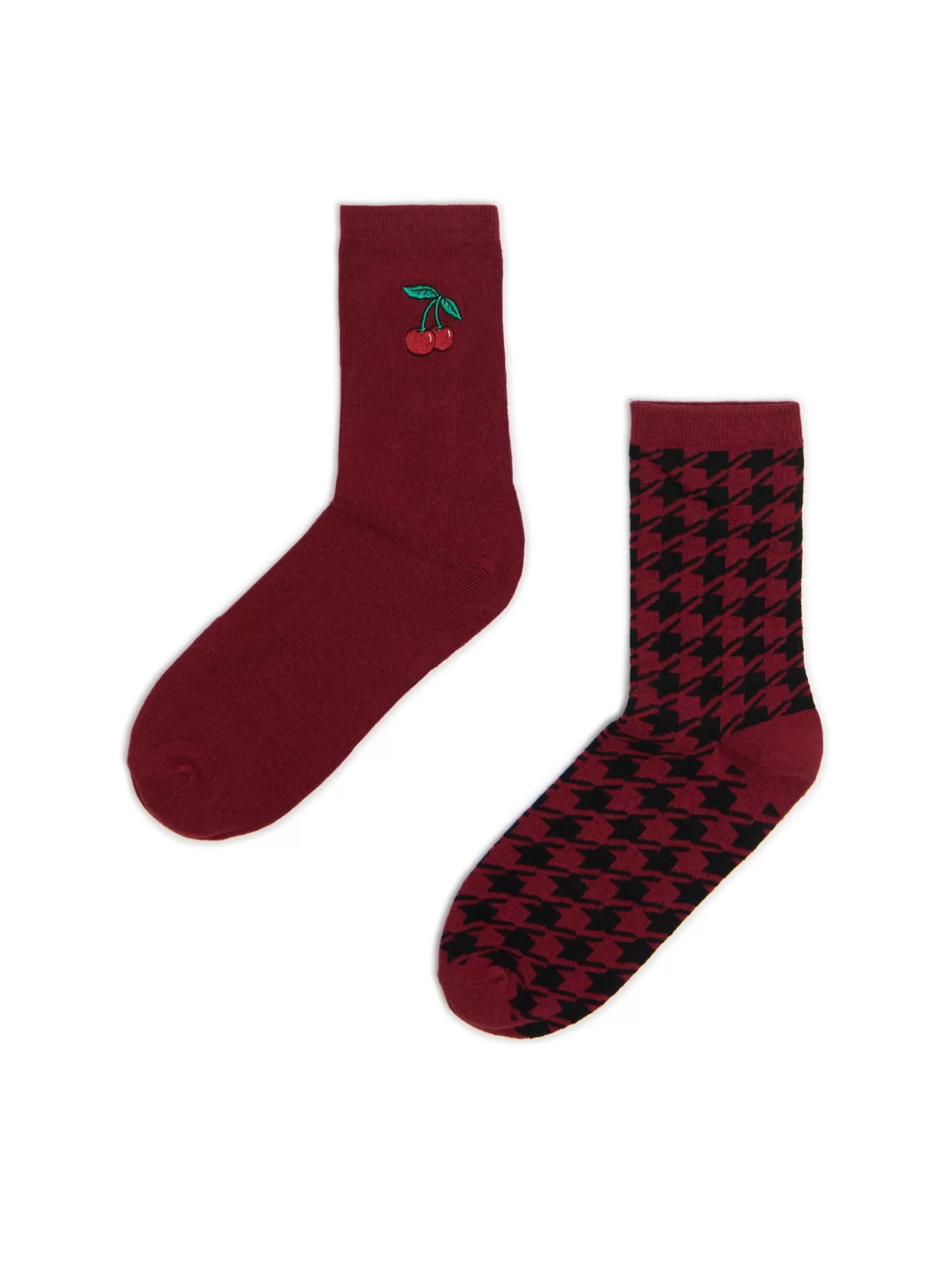 Cropp Socken, Strumpfhosen>Doppelpack Socken Kastanienbraun