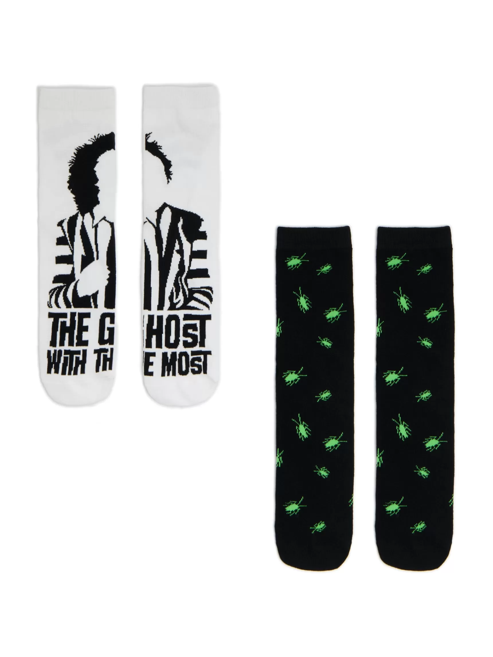 Cropp Socken>Doppelpack Socken Beetlejuice Weiu00df
