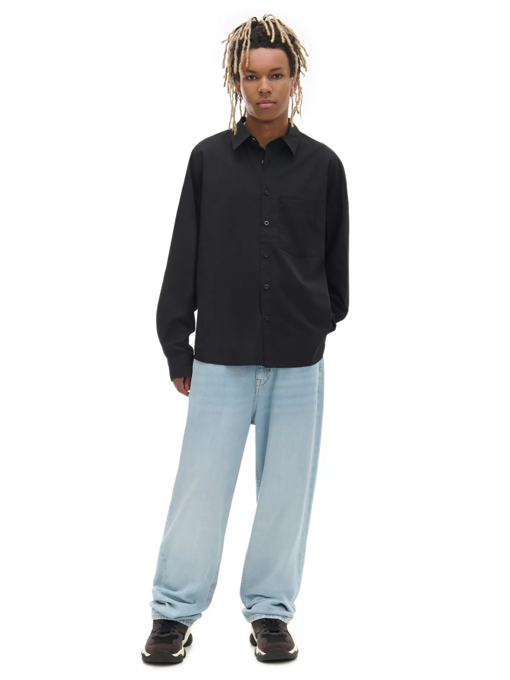 Cropp Jeanshosen>Jeans im relaxed Blau