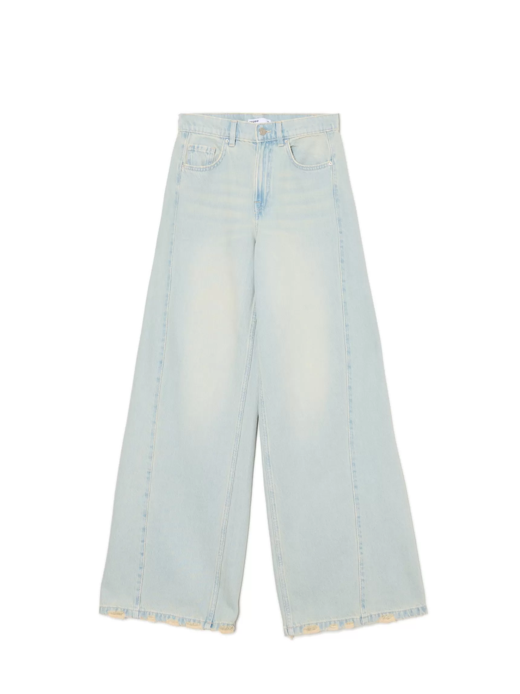 Cropp Jeanshosen>Jeans mit weitem Bein Blau