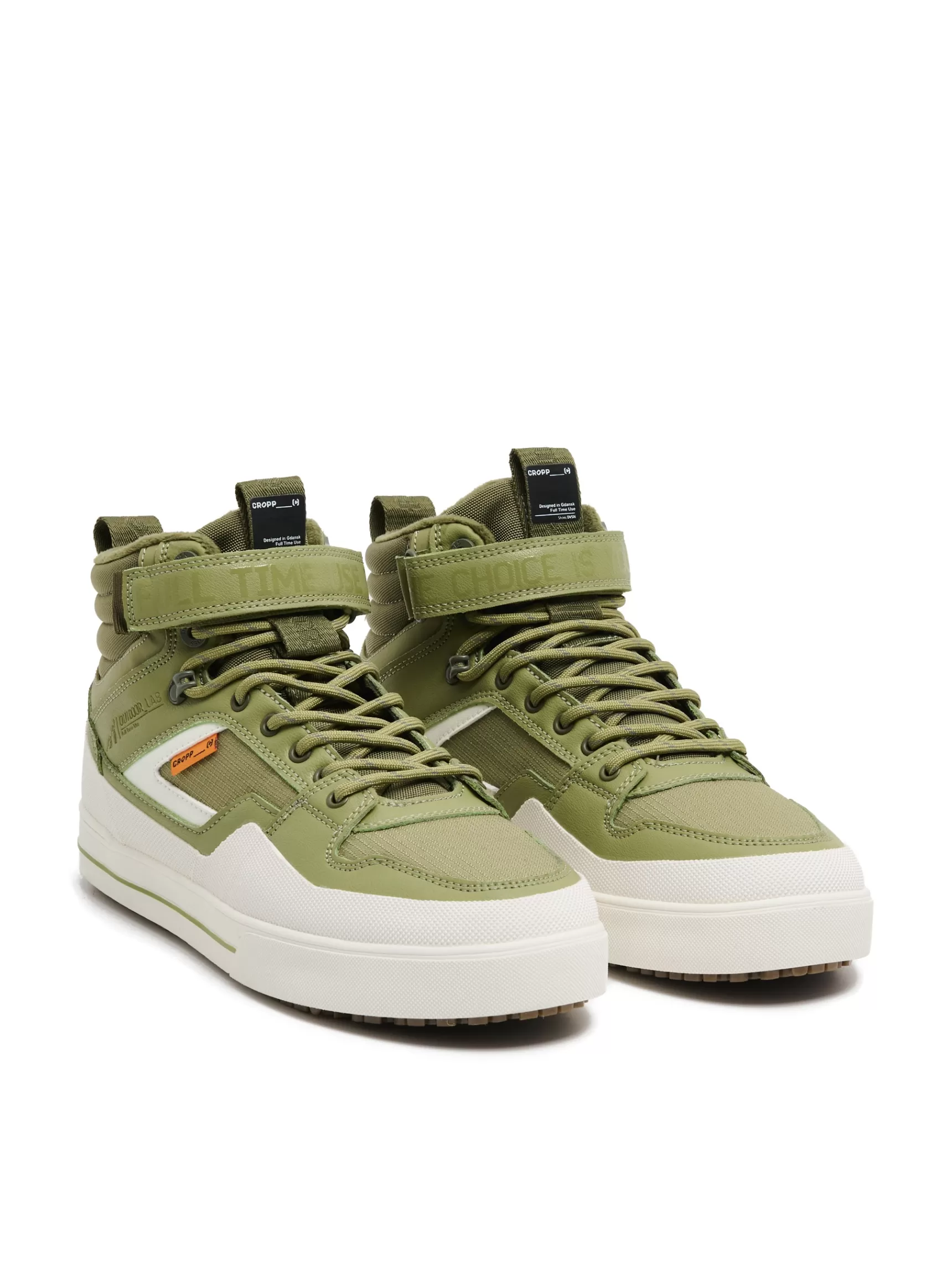 Cropp Sneakers>Knöchelhohe Sneakers Olivgru00fcn
