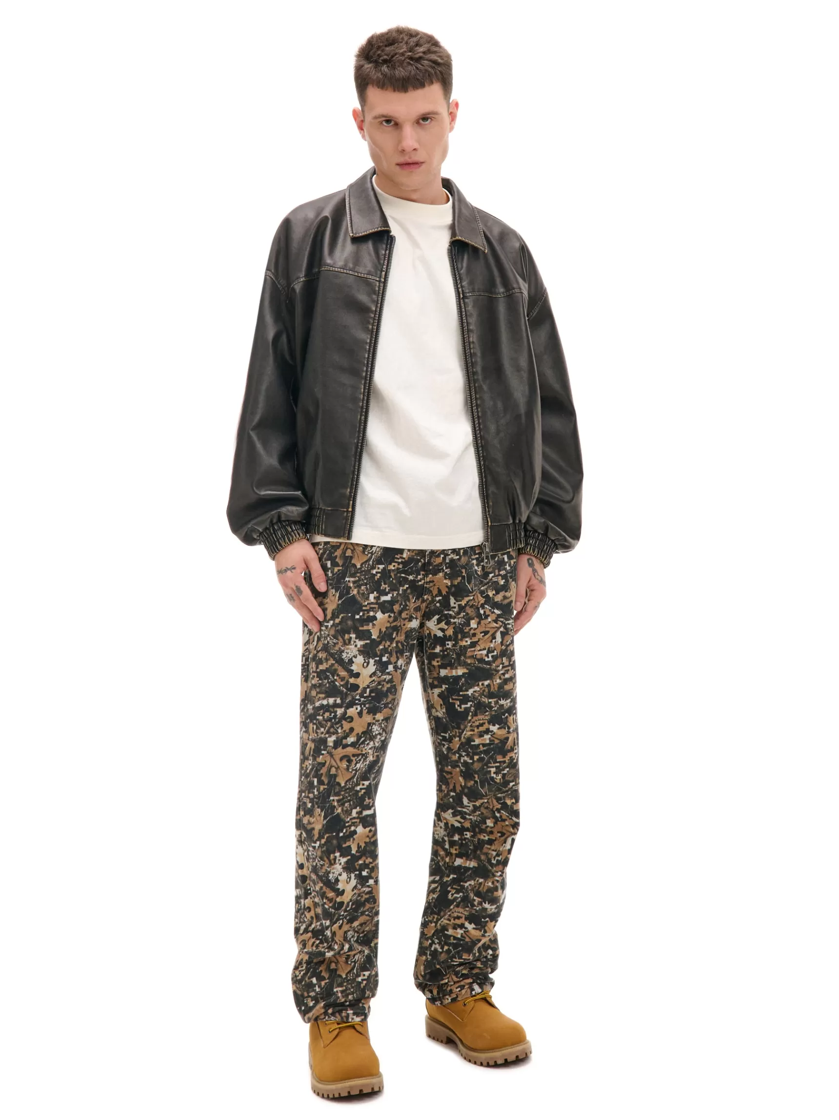 Cropp Hosen>Musterhose Beige