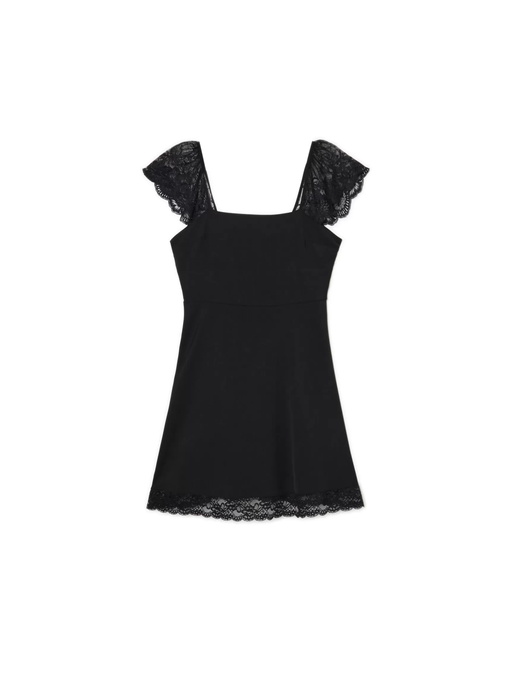 Cropp Kleider, Overalls>es Minikleid Schwarz
