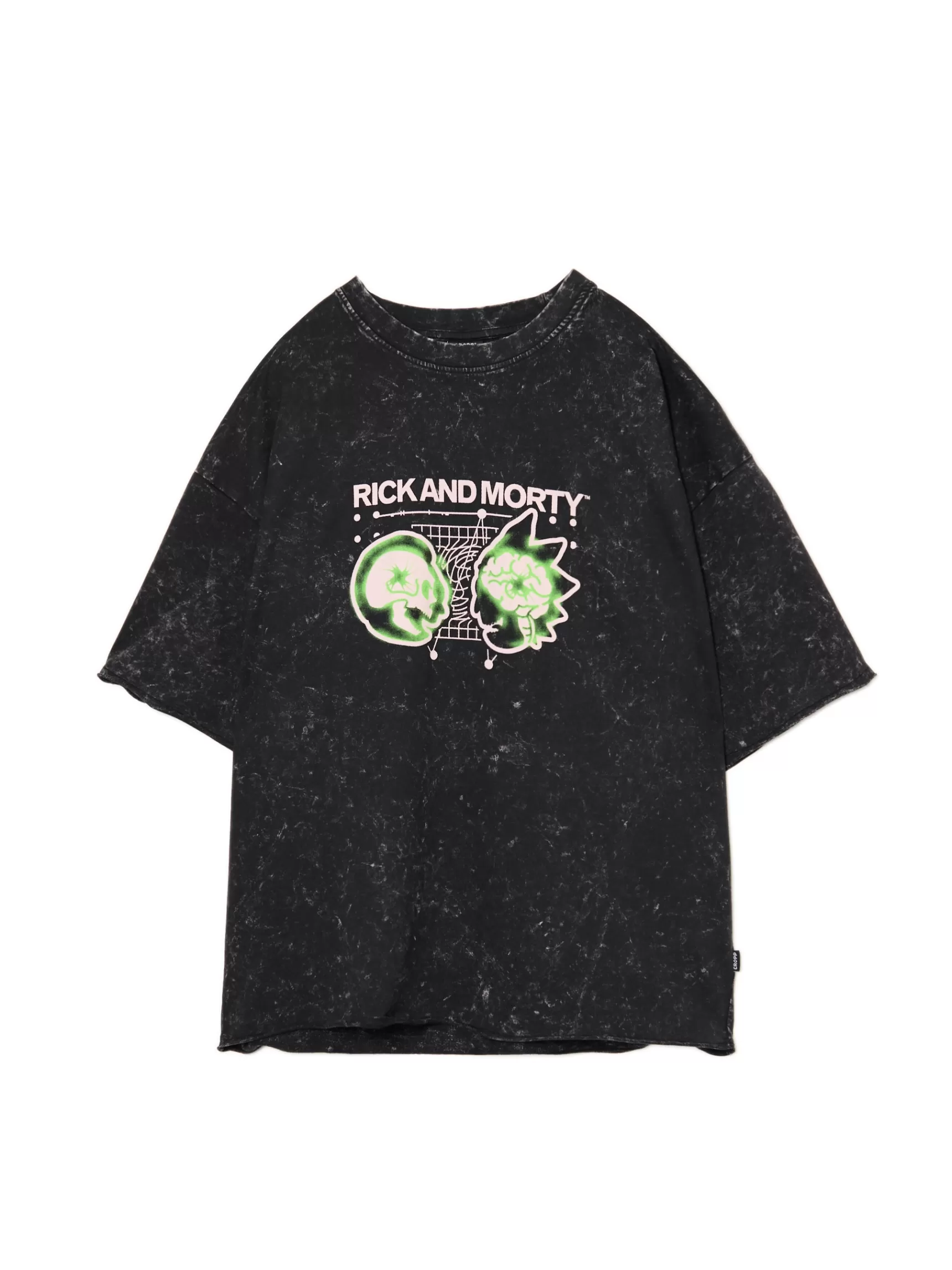 Cropp Unisex | Unisex>es T-Shirt mit Aufdruck Rick and Morty Schwarz