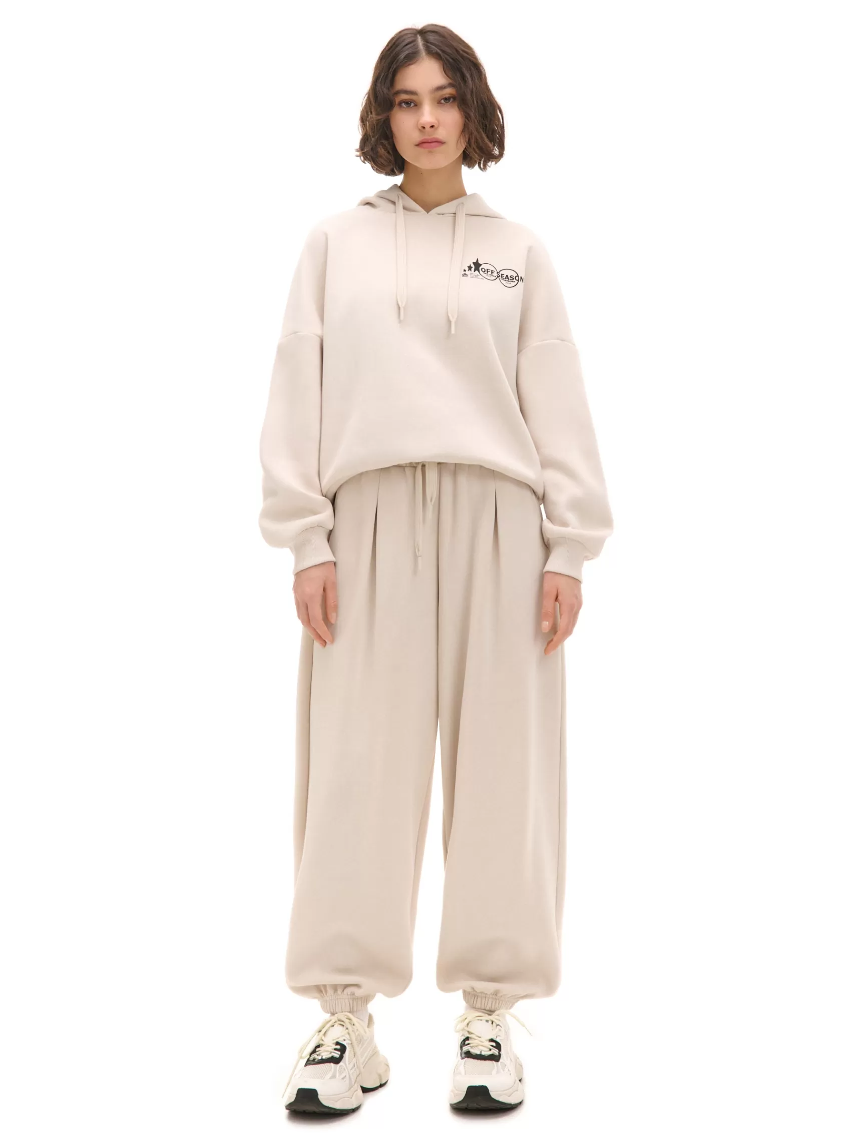 Cropp Hosen>Sweat-Jogginghose Creme