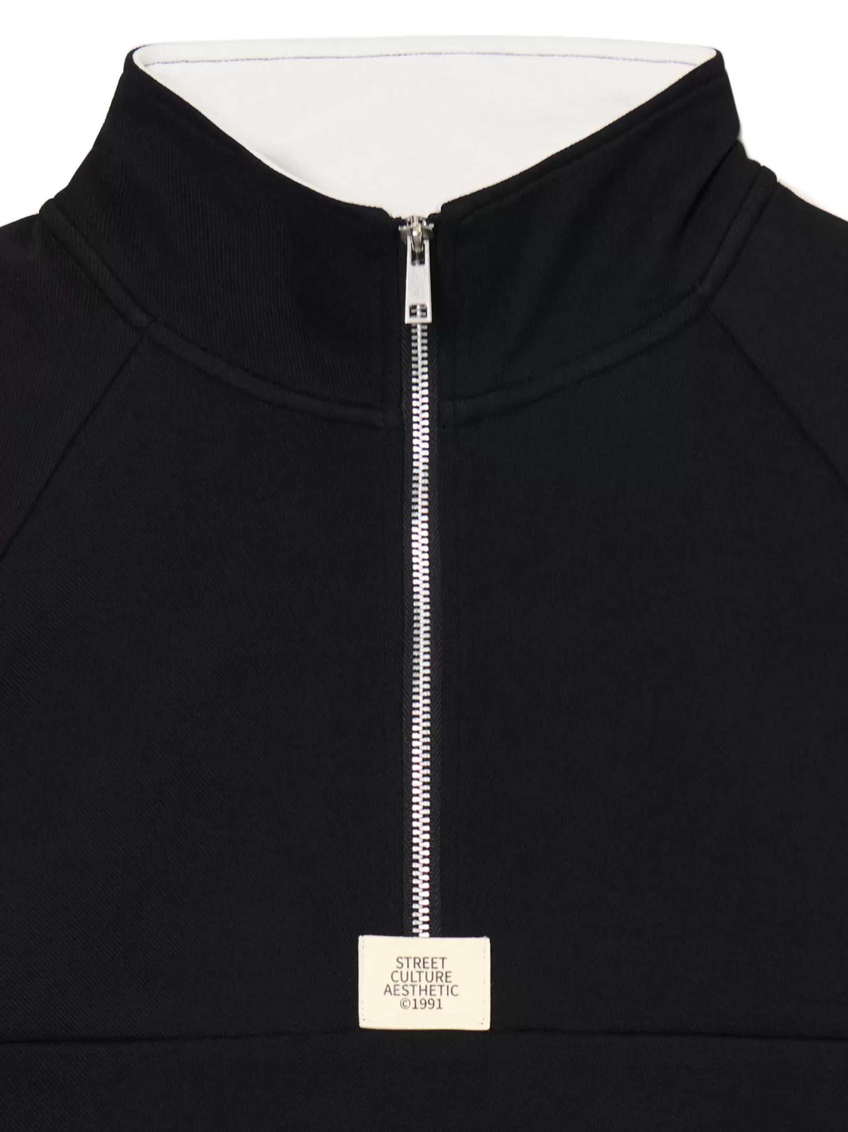 Cropp Sweatshirts>Sweatshirt mit Stehkragen Schwarz