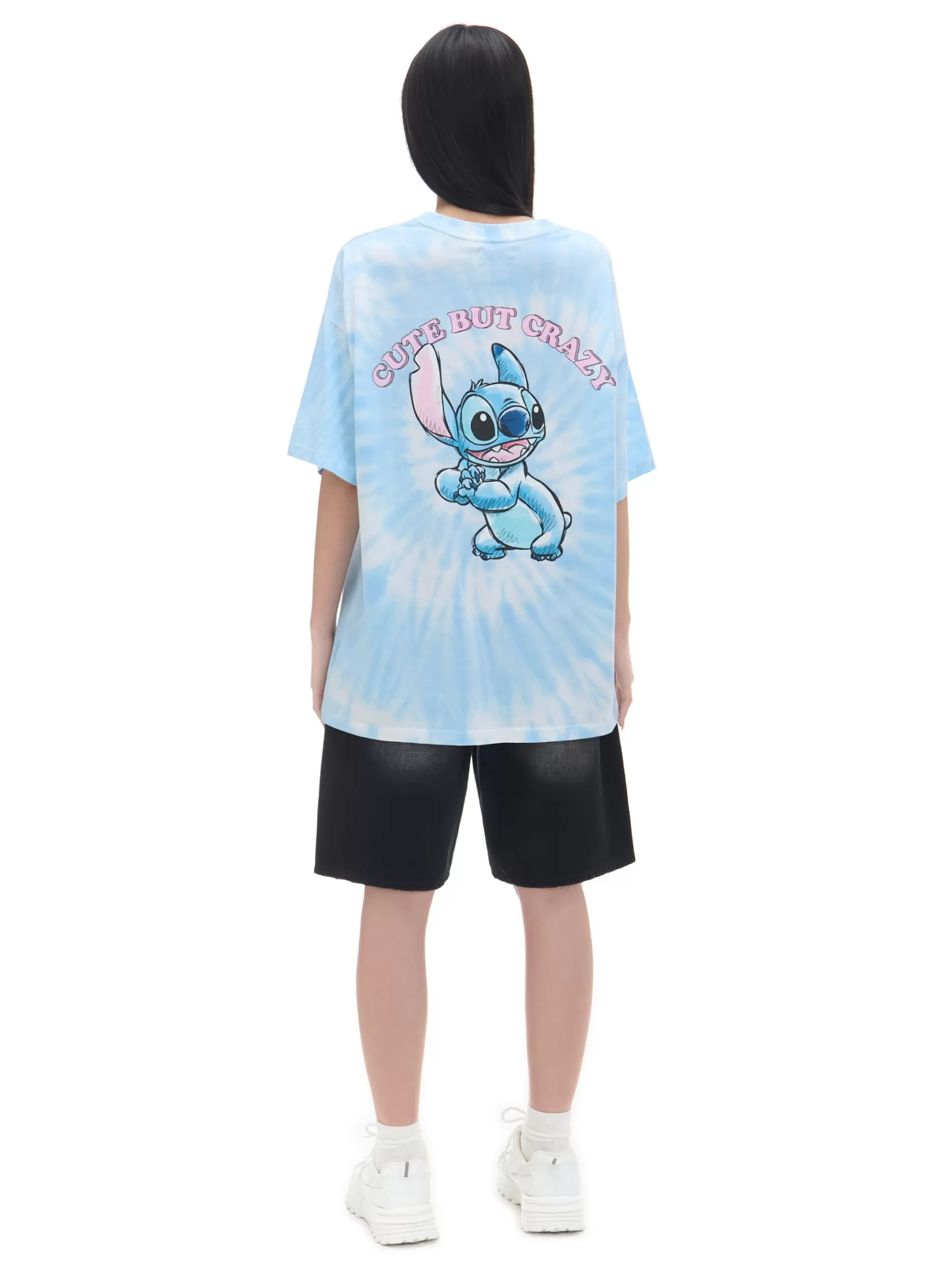 Cropp T-shirts, Tops>T-Shirt mit Aufdruck Lilo & Stitch Disney Mehrfarbig