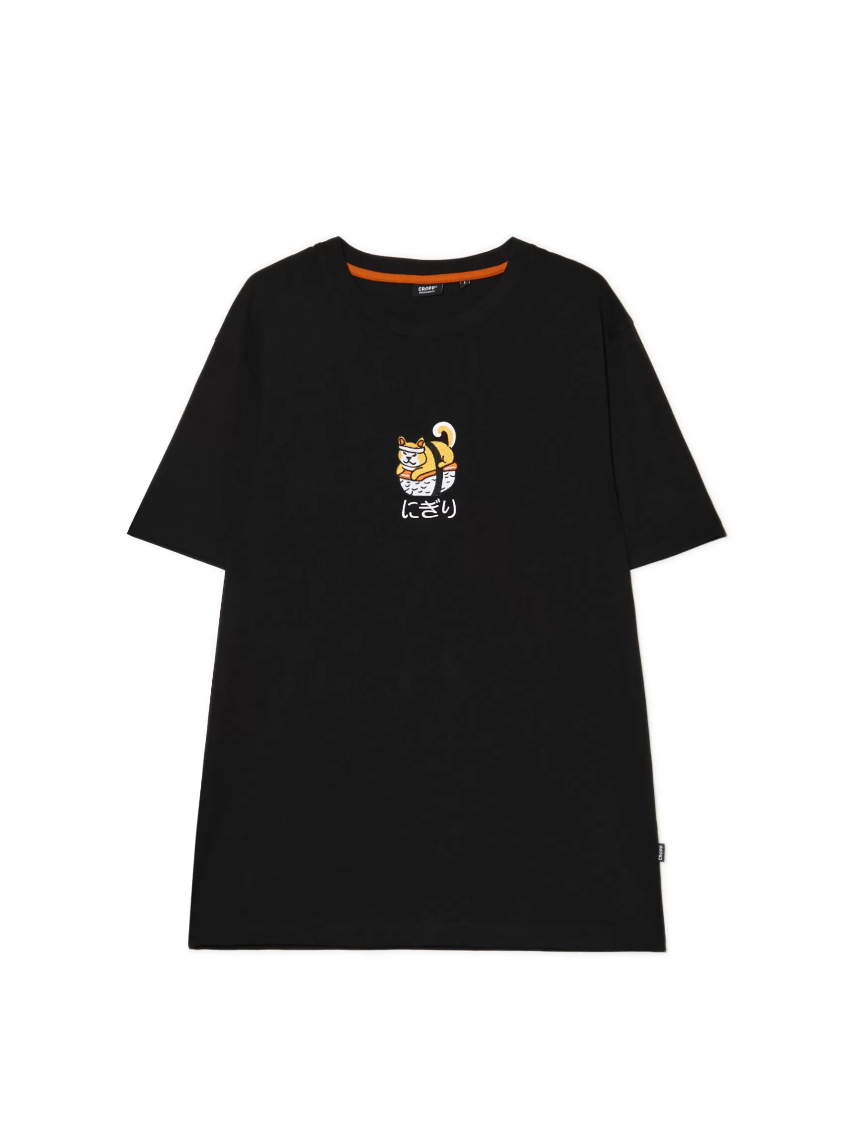 Cropp T-shirts>T-Shirt mit Shibamotiv Schwarz