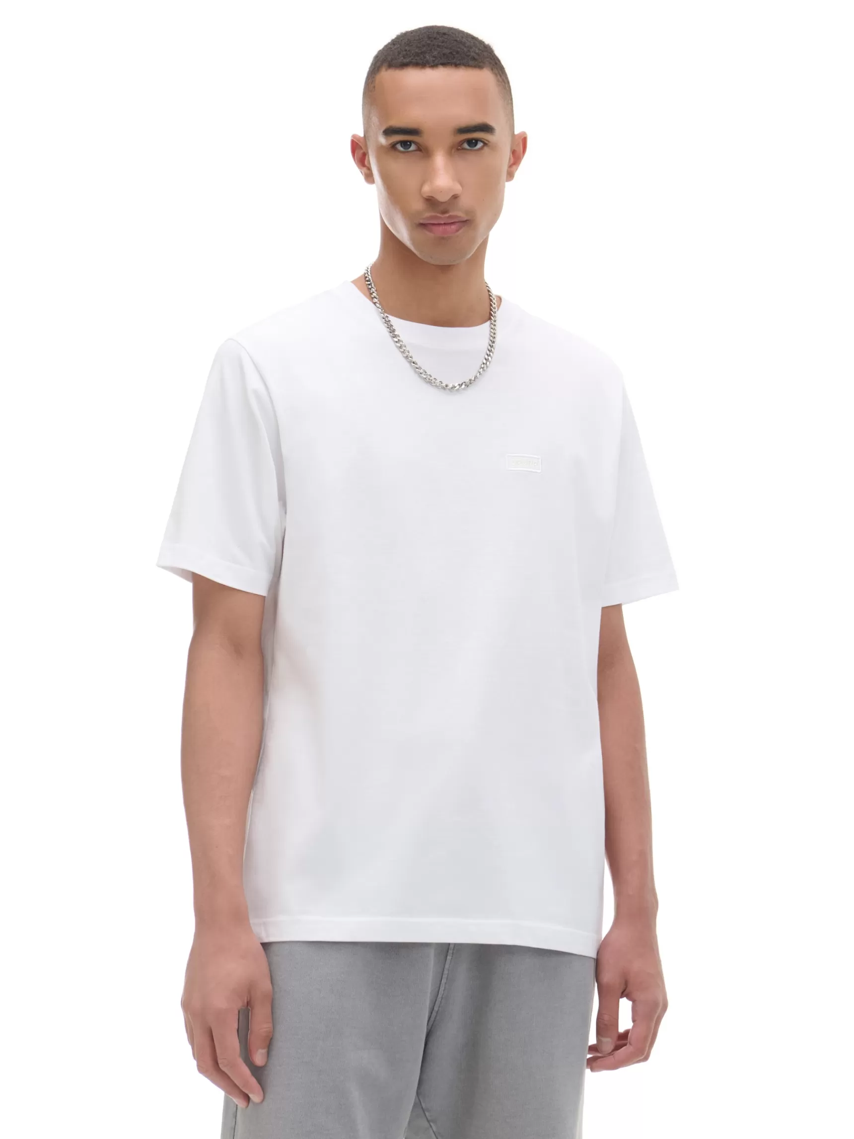 Cropp T-shirts>T-Shirt mit Stickerei Weiu00df