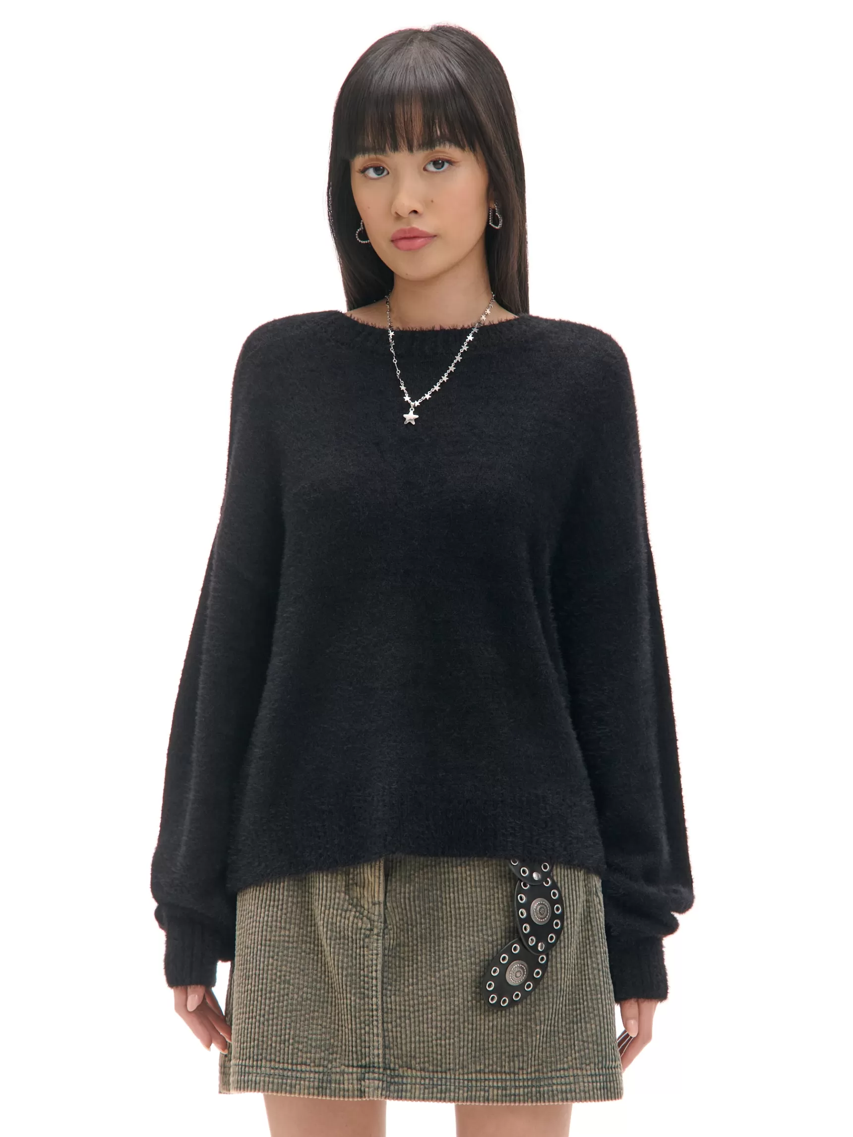 Cropp Pullover>Weicher Pullover Schwarz