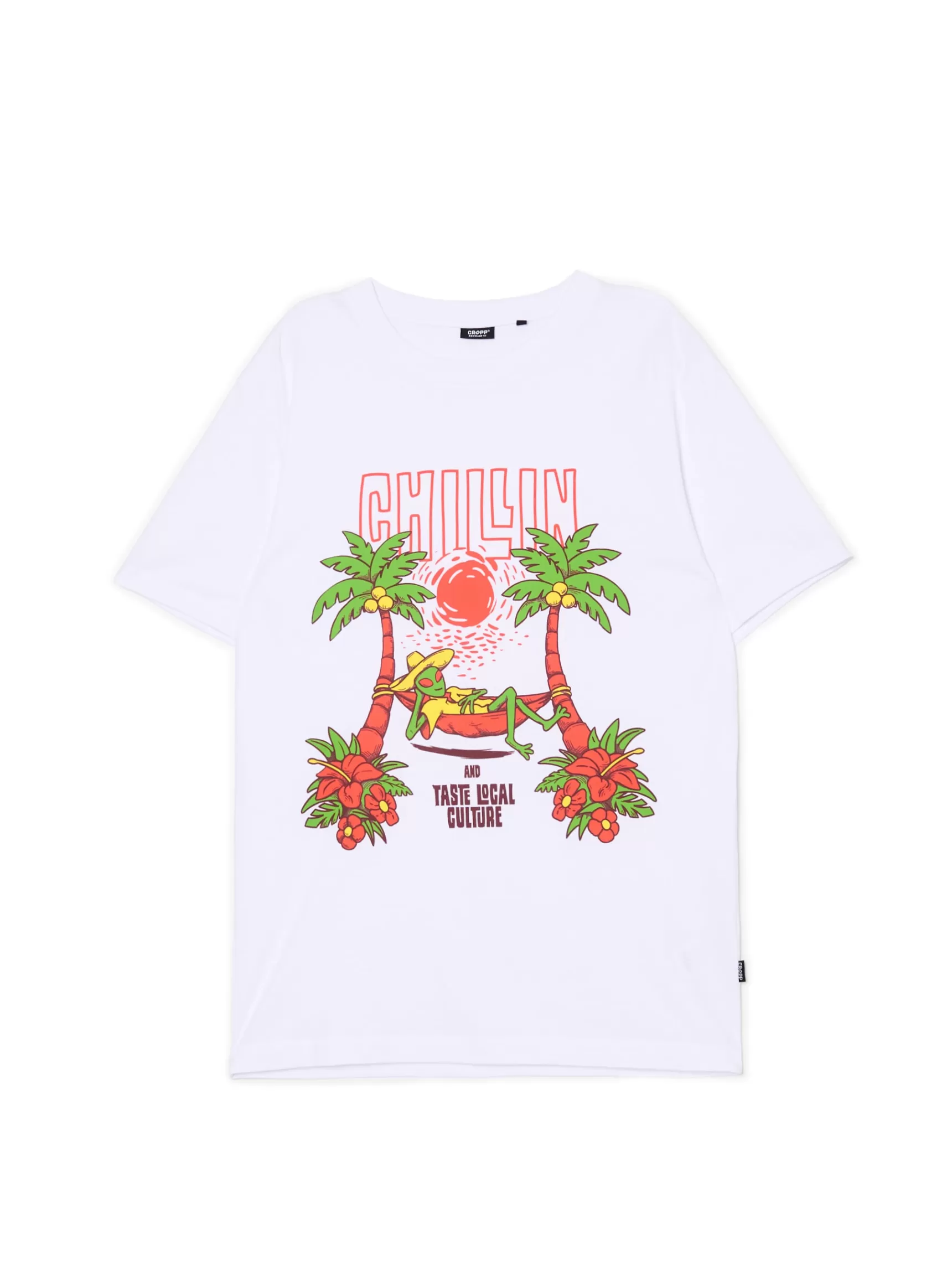 Cropp T-shirts>Weißes T-Shirt mit Aufdruck Weiu00df